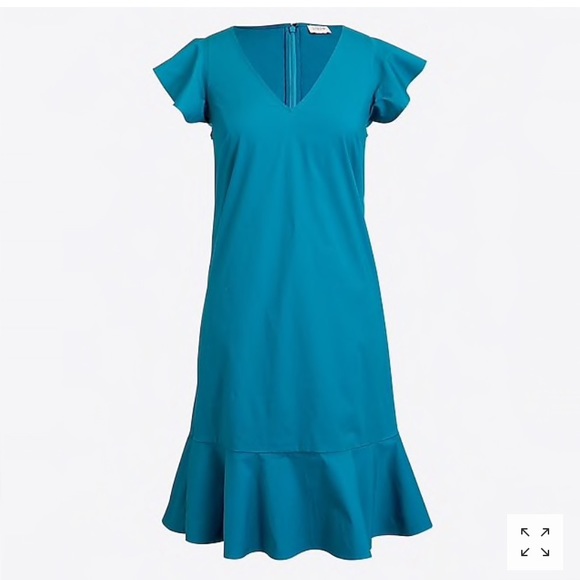 J.Crew Factory Ruffle Tank Dress - Picture 2 of 7